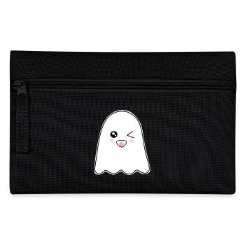 Kawaii Gespenst Geister Halloween Halloweenkostüm - Federtasche - Schwarz - Vorne