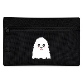 T-shirt d’Halloween Ghost spooky chemise mignonne - Trousse - noir - Devant