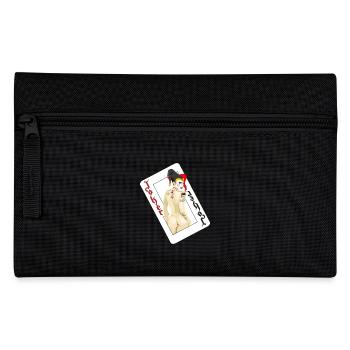 Joker (Deck) - Casino Serie - Federtasche - Schwarz - Vorne