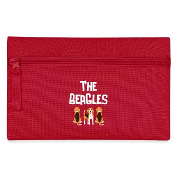 beagle, chasse, chien de chasse - Trousse - rouge - Devant