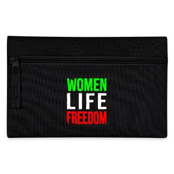 Women life freedom - Trousse - noir - Devant