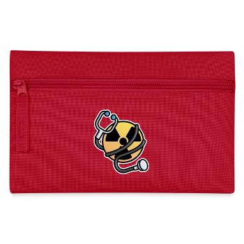 Logo Radiation Manip Radio Radiologist Radiology - Pencil Case - red - Front