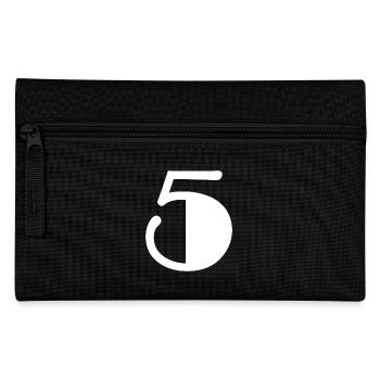 5 JAHRE. 5-JÄHRIGES JUBILÄUM. GEBURTSTAG 5 JAHRE. 5 - Federtasche - Schwarz - Vorne