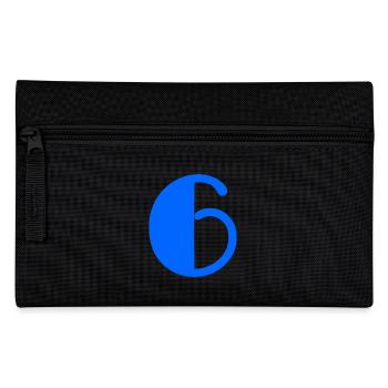 6 YEARS. 6th ANNIVERSARY. 6 YEAR ANNIVERSARY. 6 - Pencil Case - black - Front