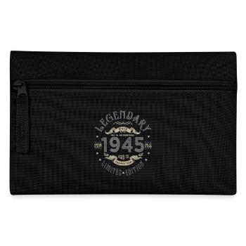 1945 Legendary Birthday Born 1945 - Pencil Case - black - Front