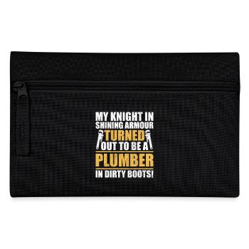 Humorvolle Liebeserklärung Für Handwerker - Federtasche - Schwarz - Vorne