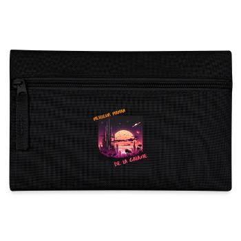 Cité lunaire au crépuscule - Trousse - noir - Devant