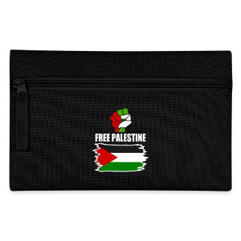 Free palestine - Pencil Case - black - Front