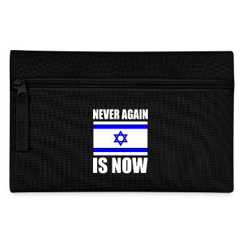 Never again is now - Federtasche - Schwarz - Vorne