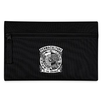Permaculture Is The Answer - Pencil Case - black - Front