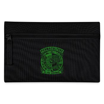 La permaculture est la réponse - Trousse - noir - Devant
