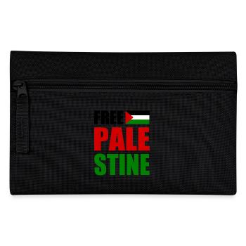 Free palestine - Pencil Case - black - Front