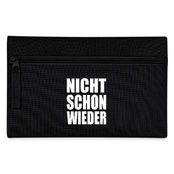text1054 - Federtasche - Schwarz - Vorne