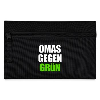 Omas gegen grün - Federtasche - Schwarz - Vorne