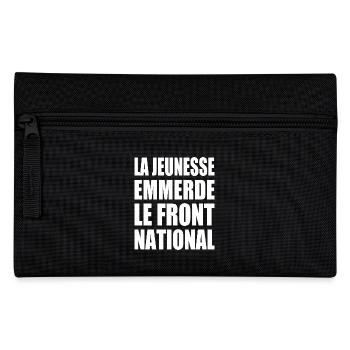 The youth fucks the National Front - Pencil Case - black - Front