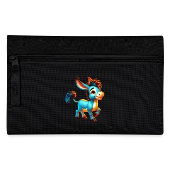 Esel-Maultier - Federtasche - Schwarz - Vorne