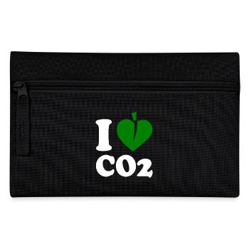 I love co2 - Pencil Case - black - Front