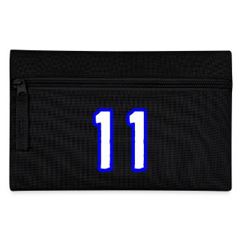 11 Number Symbol - Pencil Case - black - Front