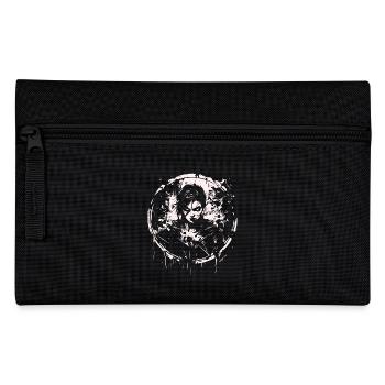 Hexe Halloween Fantasie Magie Gaming Steampunk Emo - Federtasche - Schwarz - Vorne