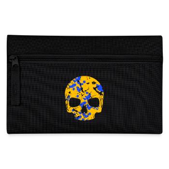 Skull Colorful Camo - Pencil Case - black - Front