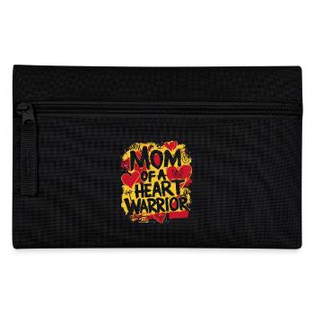 Heart Warrior Mom - Pencil Case - black - Front