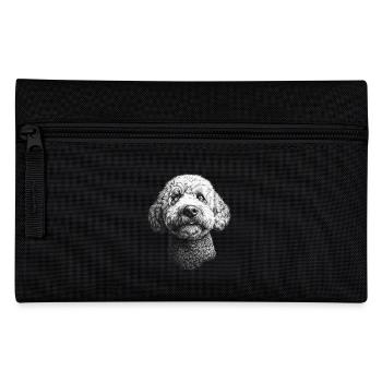 Lagotto Romagnolo Portrait Chien Chien - Trousse - noir - Devant