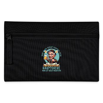 Vous n’avez pas besoin d’être parfait - drôle de dicton de bière - Trousse - noir - Devant