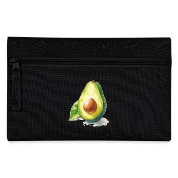 Avocado - Federtasche - Schwarz - Vorne