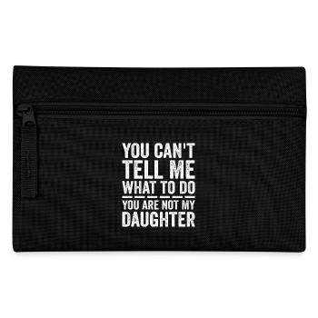 Funny Dad Tee For Father Daddy Papa From Daughter - Trousse - noir - Devant