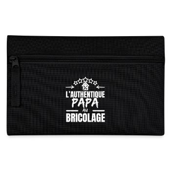 THE AUTHENTIC HANDYMAN DAD - Pencil Case - black - Front