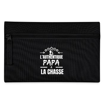 THE AUTHENTIC DAD ON THE HUNT - Pencil Case - black - Front