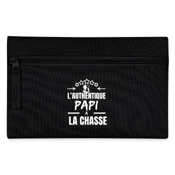 THE AUTHENTIC GRANDPA HUNTER - Pencil Case - black - Front