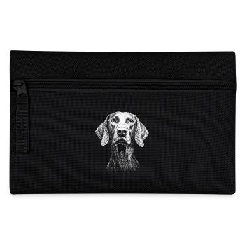 Braque de Weimar Portrait Chien de chasse Chiens de chasse Chiens - Trousse - noir - Devant