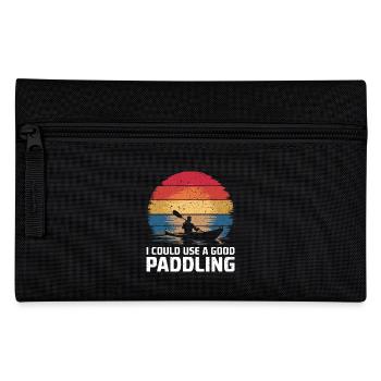 Kayak humor for adventurers - Pencil Case - black - Front