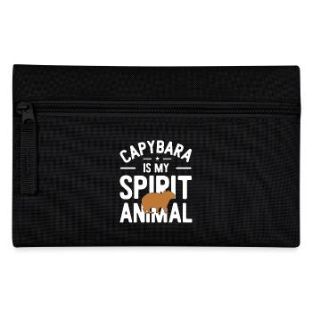 Capybara - Pencil Case - black - Front