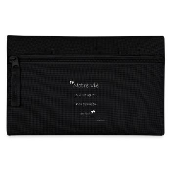 La Vie à l'Image de Nos Pensées - Trousse - noir - Devant