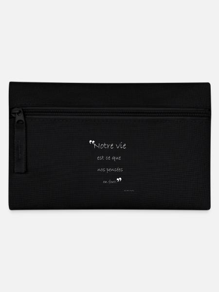La Vie à l'Image de Nos Pensées - Trousse - noir