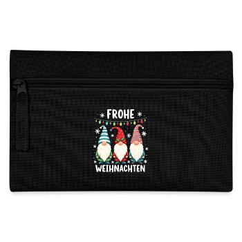 Frohe Weihnachten liebe Wichtel Xmas - Federtasche - Schwarz - Vorne