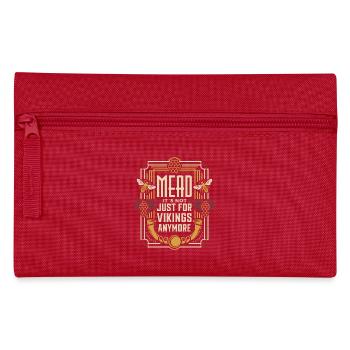 Mead – A drink with history - Pencil Case - red - Front