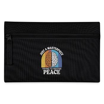 Masterpiece of Inner Peace - Pencil Case - black - Front