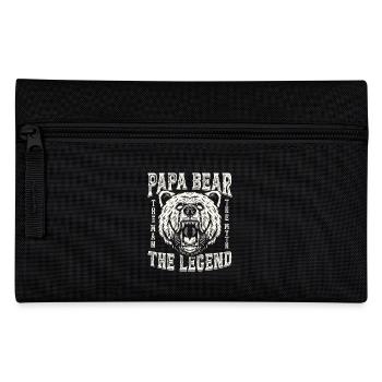 Papa Bear - Pencil Case - black - Front