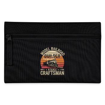 Model making: Perfection in N gauge - Pencil Case - black - Front