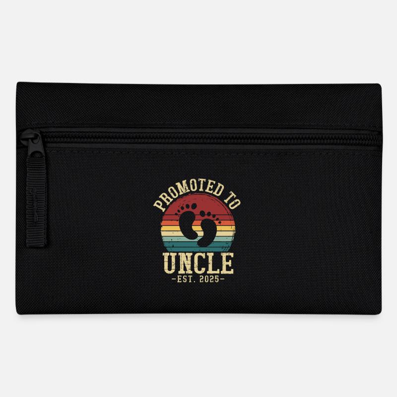 Promu oncle pour 2025 - Trousse - noir