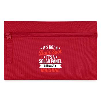 It's Not A Bald Spot it's a Solar Panel - Trousse - rouge - Devant