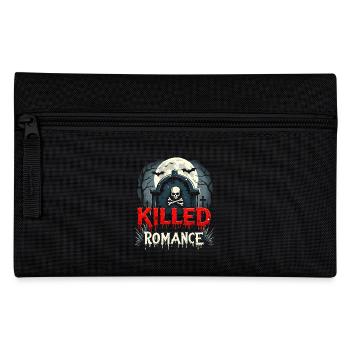 Social Media Killed the Romance - Pencil Case - black - Front
