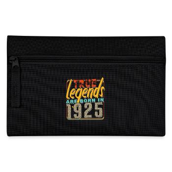 True legends are born in 1925 Vintage Birthday - Pencil Case - black - Front