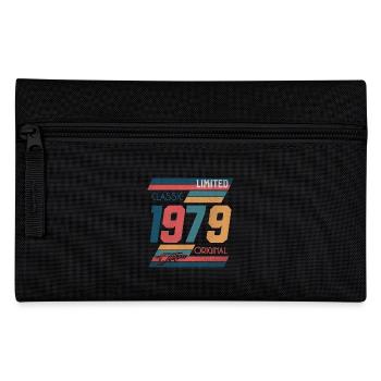 Jahrgang 1979 Limited Edition Vintage Geschenk - Federtasche - Schwarz - Vorne