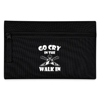 Chef Go Cry In The Walk In - Trousse - noir - Devant