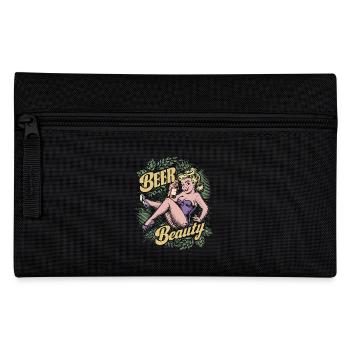 Schönheit des Bieres - Federtasche - Schwarz - Vorne
