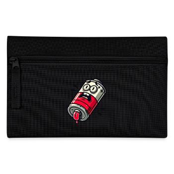 Schwache Batterie Mama Lustiges Elterndesign - Federtasche - Schwarz - Vorne